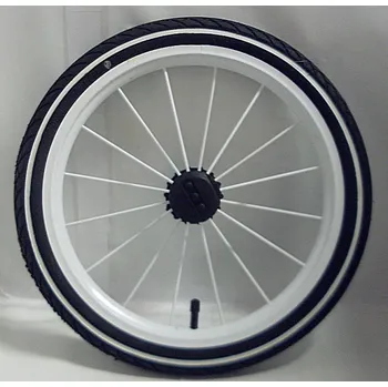 Kolo ke kočárku Kolo retro kočárku Maxi nafukovací 14 palců Bílý DISK - rozměr 14 x 1 3/8 x 1 5/8