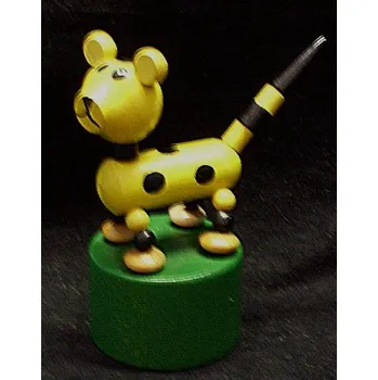 Dřevěná hračka Mačkačka Jaguár dřevěný