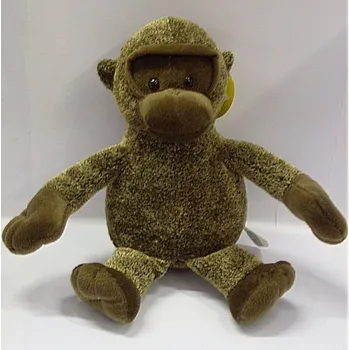 plyšák Orangutan plyšová opice hnědá 26 cm