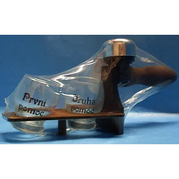 Zdenické nářadí Zednická lžíce malá se zvonkem a 2 panáky První pomoc