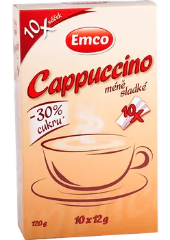 Instantní nápoj Emco Cappuccino méně sladké 10 x 12 g