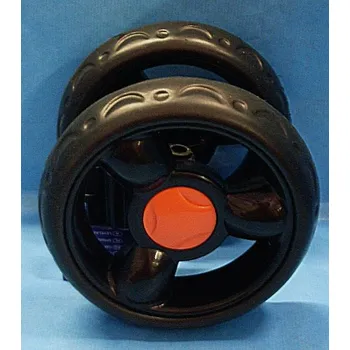 Příslušenství pro přepravu dětí Kolo k golfovému kočárku plastové černé komplet 14