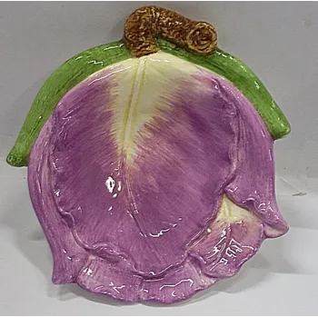 Miska pro psa Miska květina keramická fialová