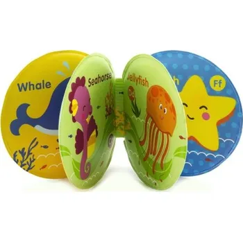 Kousací pískací knížka pro miminko rozkládací Moře
