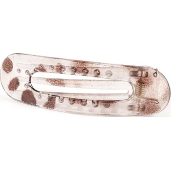 Plastová pineta na vlasy Barva: šedá lesk