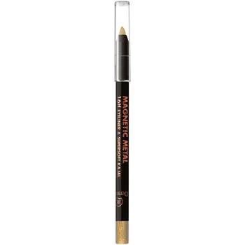 Přípravek na oči Dermacol Metallic Eyeliner Magnetic 16H Odstín: č. 1 Metallic Gold 2 g