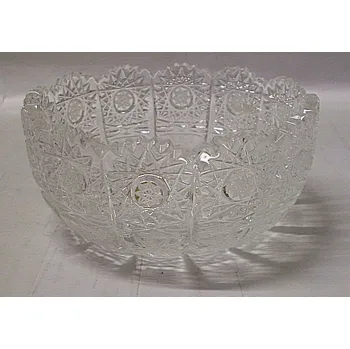 Váza Míska křišťálová skleněná broušená TMS 18