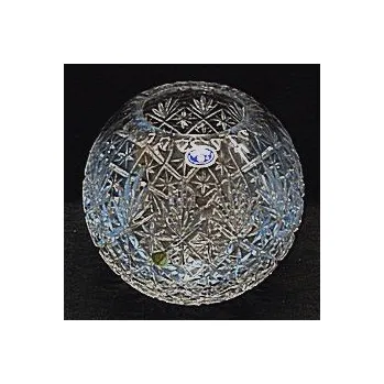Váza Váza koule Maxi velká skleněná průměr 26 cm křišťálová Unikátní O149 Bedřiška