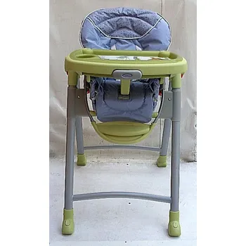 Židlička Contempo Graco dětská šedo zelená