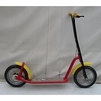 Koloběžka Koloběžka retro Křemílek s blaťáky velká kovová bytelná česká výroba