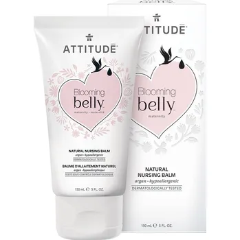 Tělový krém ATTITUDE Blooming Belly Přírodní krém na bradavky s arganem, 150 ml