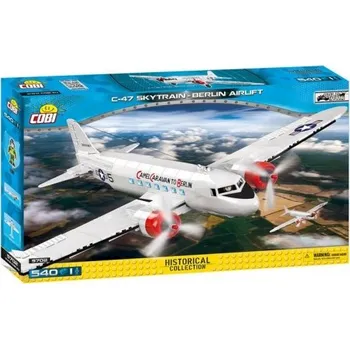 Stavebnice COBI COBI II WW 5702 Douglas C-47 Skytrain Dakota Berlin Airlift