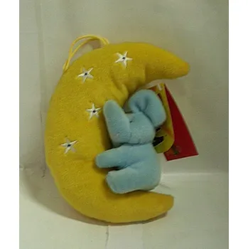 plyšák Měsíček se slůnětem plyšový s poutkem 20 cm
