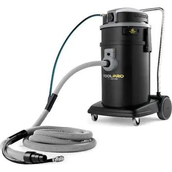 Průmyslový vysavač GHIBLI POWER TOOL PRO FD 50 P COMBI vysavač na suché a mokré sání s oklepem a připojením pro elektrické/pneumatické nářadí (plastový kontejner)