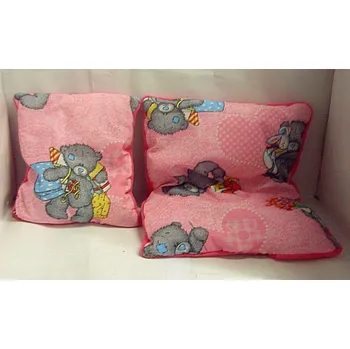 Doplněk pro panenku Plymo do kočárku pro panenky Polštářek + peřinka s výplní česká výroba růžový