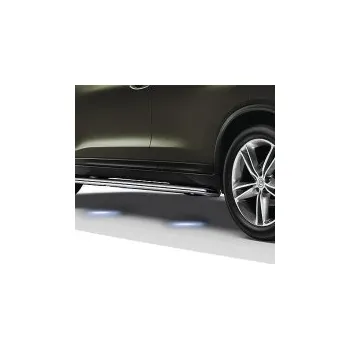 Tuning OEM boční nerezové LED prahy Nissan X-Trail III T32 -- od roku výroby 2013-