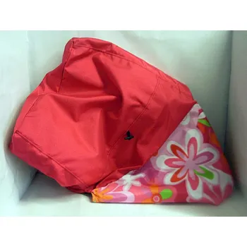 Kočárek Nánožník na sportovní kočárek nebo sportovní nástavbu červeno růžový květ