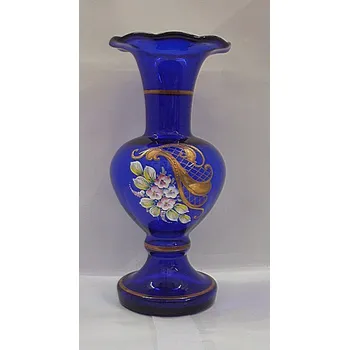 Váza Váza skleněná amfora smalt STOS 54