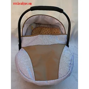 Autosedačka Autosedačka Symphony od 0 do 13 kg napojitelná na konstrukci Hnědo šedá