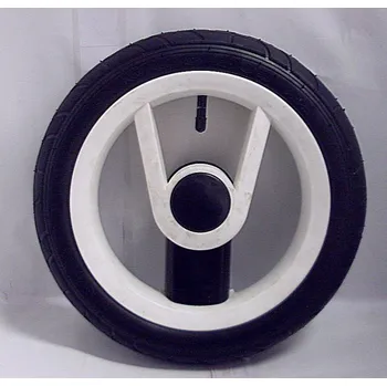 Příslušenství pro přepravu dětí Kolo ke kočárku nafukovací bílý plastový ráfek č.78 s ložiskem rozměr 280x65-203