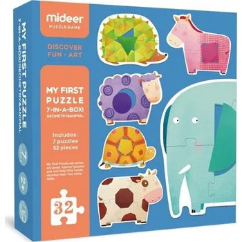 Mideer Geometrické tvary a zvířata 32…