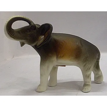 Slon porcelánová socha Royal dux Duchcov 17