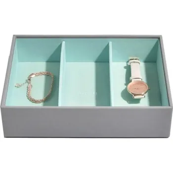 Šperkovnice Box na šperky Grey Mint Classic 3 | tyrkysová