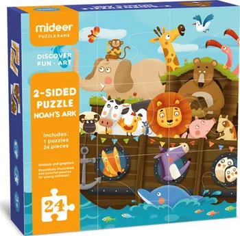 Puzzle Mideer Noemova archa 24 dílků