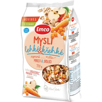 Emco Mysli Lehké & Křehké mrkev/jablko 550 g