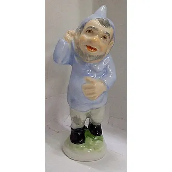 Sněhurka a 7 trpaslíků komplet vč. Trpaslík Kejchal porcelánová socha Royal Dux Duchcov