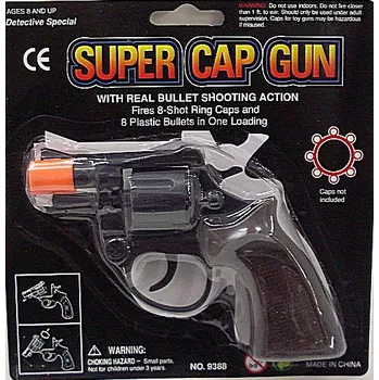 Kolt pistole Super cap Gun kapslovka pro kluky černá