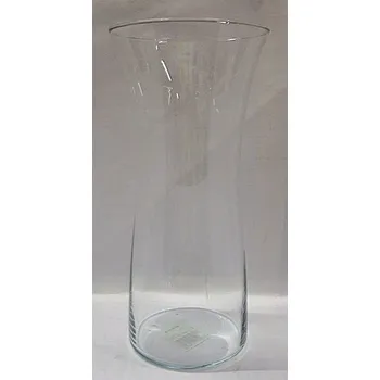 Váza Váza vysoká skleněná čirá 30 cm OS 30