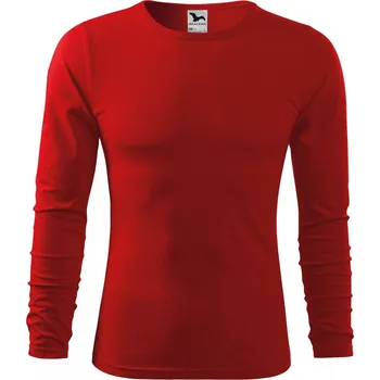 Pánské tričko Malfini Fit-T Long Sleeve červené L