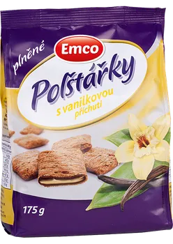 Emco Polštářky s vanilkovou příchutí 175 g