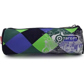Penál Target Target, 054052, školní penál, kulatý, barevné kostky