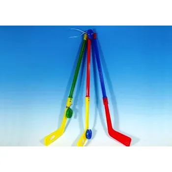 Hokejka Hokejka s pukem plastová