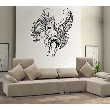 Samolepící dekorace Samolepka na zeď Létající kůň Pegas (dekorace na zeď)