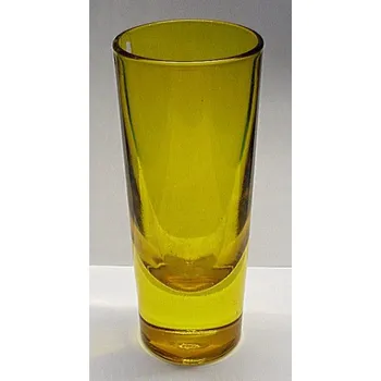 Sklenice Barevné sklenice moderní rovné se silným dnem