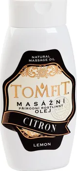 Masážní přípravek Tomfit Lemon přírodní masážní olej