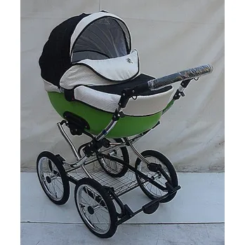 Kočárek Kočárek Symphony Classic luxusní kombinovaný 02 černo zelený