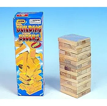 Dřevěná hračka Dřevěná věž hra