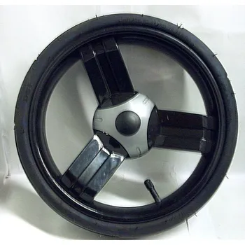 Kolo ke kočárku Kolo ke kočárku 81 nízkoprofilové nafukovací s ložiskem černý ráfek 60x230