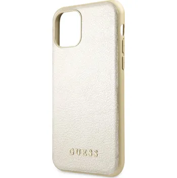 Pouzdro na mobilní telefon Guess Iridescent pro iPhone 11 Pro zlaté