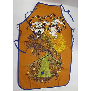 Dětská zástěra Zástěra dětská textilní motiv Křemílek a Vochomůrka