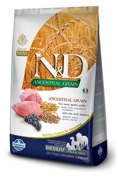 Krmivo pro psa N&D Ancestral Grain Adult Medium Lamb/Blueberry