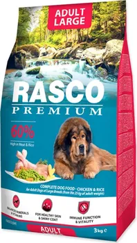 Krmivo pro psa Rasco Premium Adult Large Breed Chicken/Rice