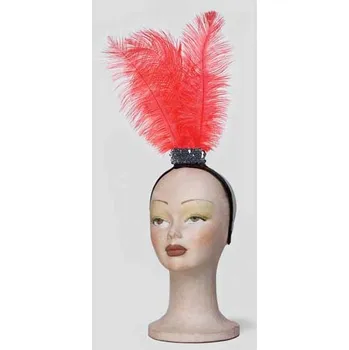 Karnevalový doplněk Čelenka s peřím