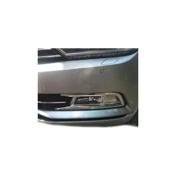 Nerez rámečky mlhovek v nárazníku Volkswagen Passat B8 -- od roku výroby 2014-