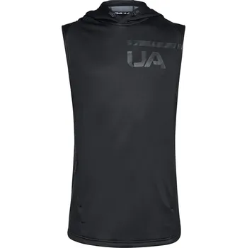 Pánská vesta Under Armour Mk1 Terry Sleeveless Hoodie černá XL