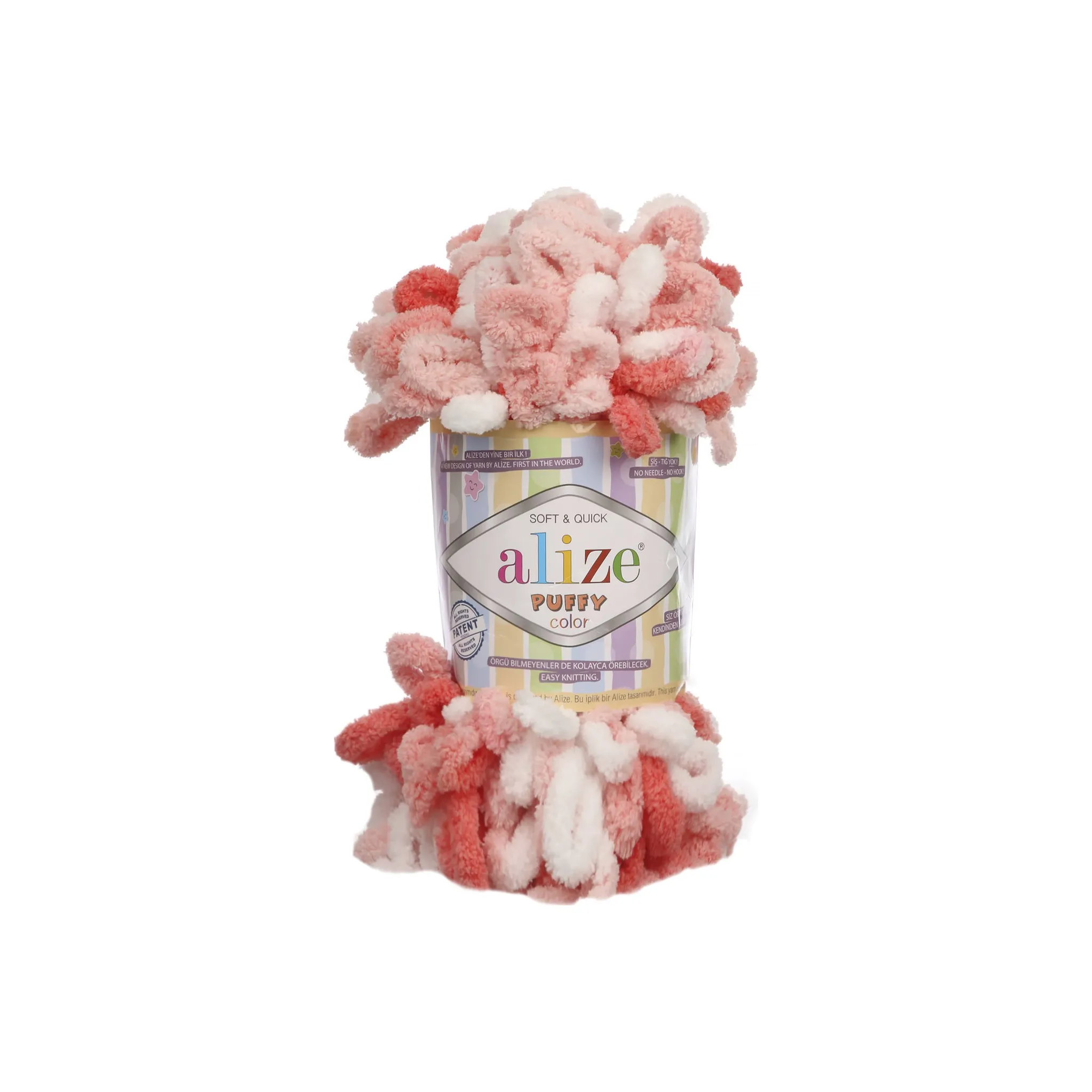 Fotografie 1 - Příze Alize Puffy Color 5922